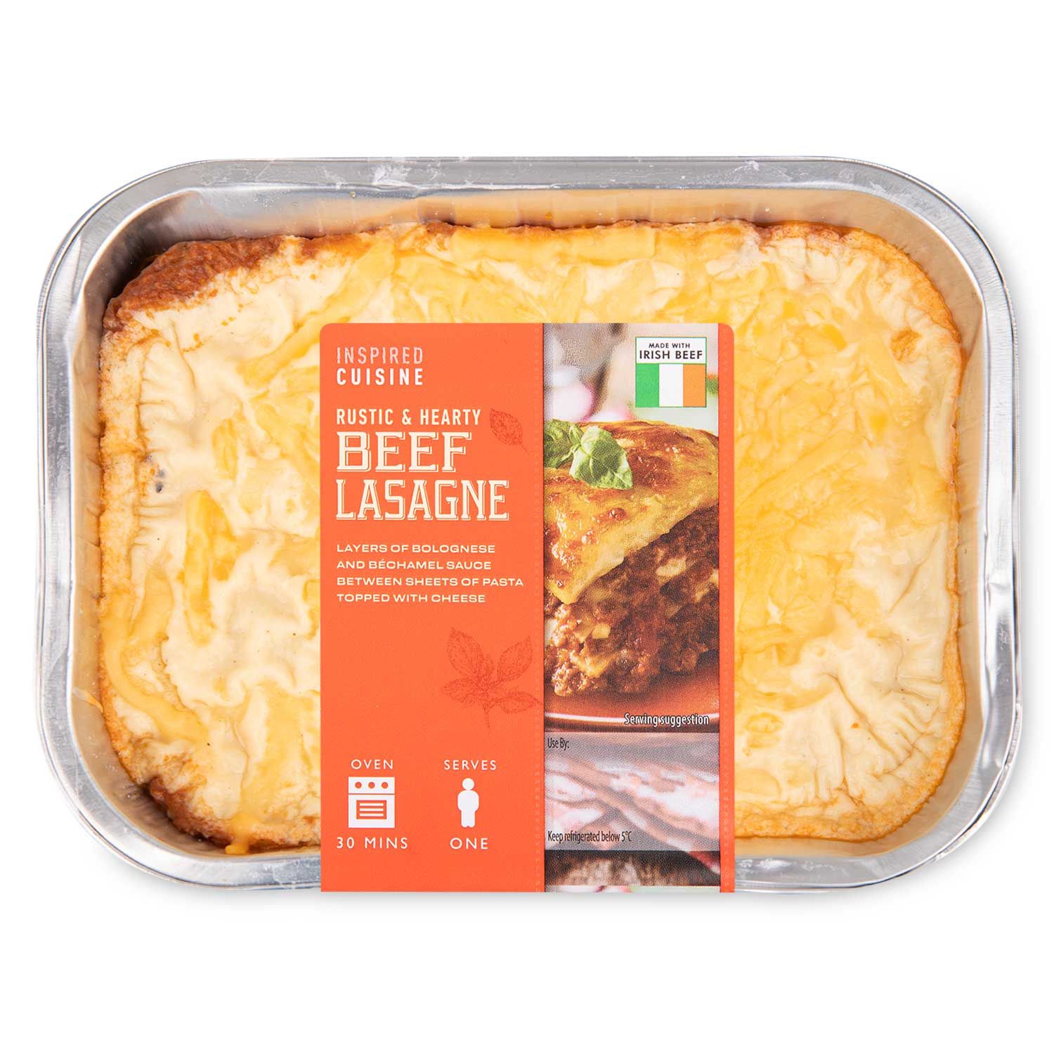 Beef Lasagne 450g Inspired Cuisine